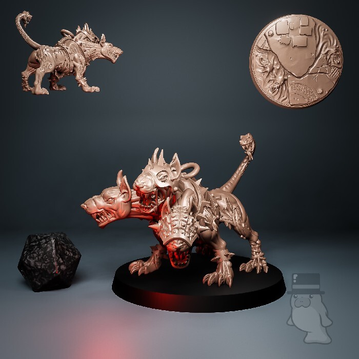 Cerberus Guardian of the Abyss - Legends of Signum - Signum Workshop ...