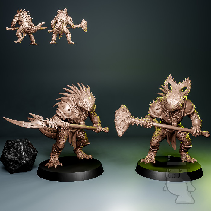 Lizardmen of Falgor C - Lizardmen of Falgors Swamp - Artisan Guild ...