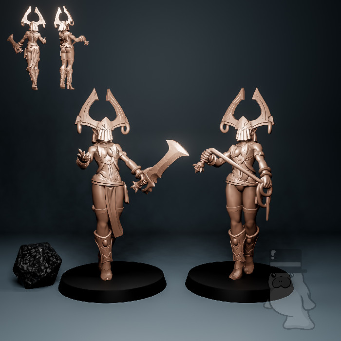 Asa'ra Sister of Night - Gates of Hell - Imagine Minis :: Mini Manatee ...