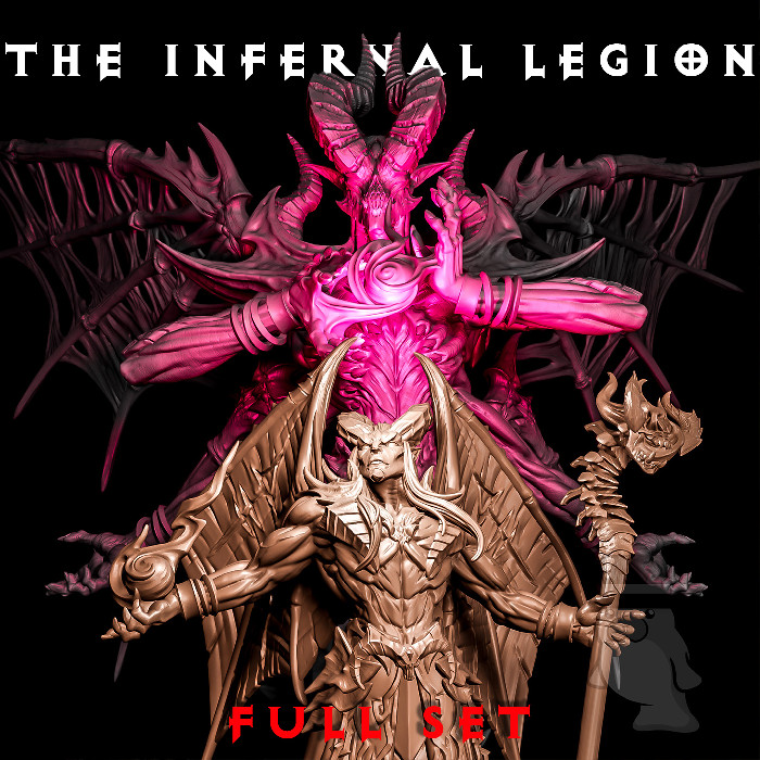 Full Set* - The Infernal Legion - Artisan Guild :: Mini Manatee New Zealand