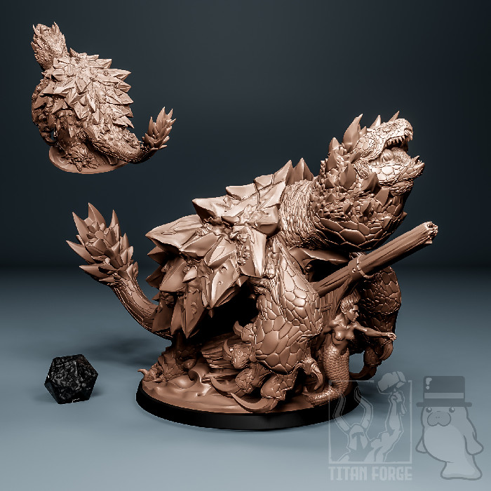 Dragon Turtle - Titan Forge :: Mini Manatee New Zealand
